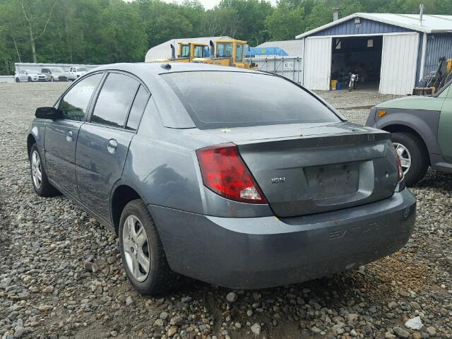 1G8AJ55F67Z104178 - 2007 SATURN ION LEVEL GRAY photo 3