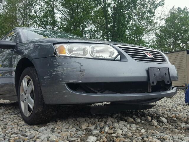 1G8AJ55F67Z104178 - 2007 SATURN ION LEVEL GRAY photo 9