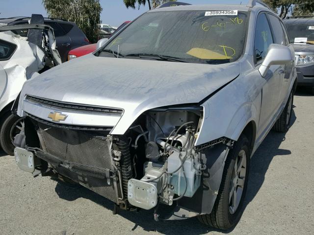 3GNFL4E51CS597743 - 2012 CHEVROLET CAPTIVA SP SILVER photo 2