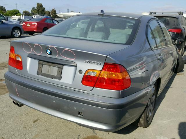 WBAAZ33425KW75674 - 2005 BMW 325 IS SUL GRAY photo 4