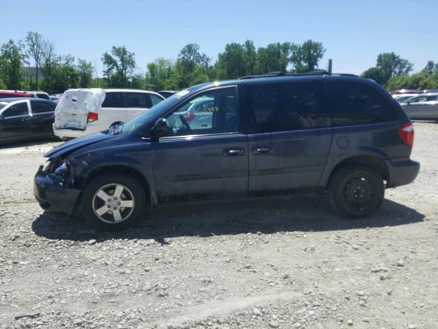 1D4GP45R67B161799 - 2007 DODGE CARAVAN SX BLUE photo 9