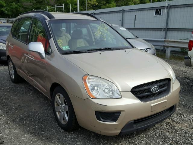 KNAFG526687126240 - 2008 KIA RONDO LX TAN photo 1