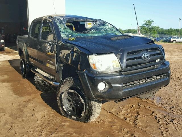 5TELU42N17Z460490 - 2007 TOYOTA TACOMA DOU BLACK photo 1