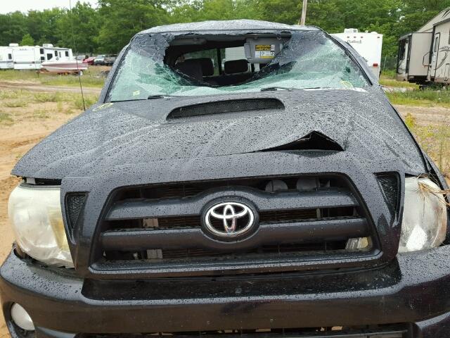 5TELU42N17Z460490 - 2007 TOYOTA TACOMA DOU BLACK photo 7