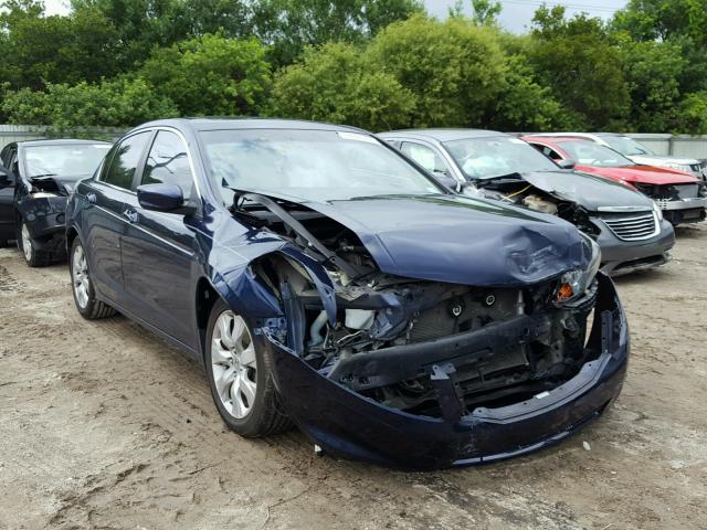 1HGCP2F86AA104071 - 2010 HONDA ACCORD EXL BLUE photo 1