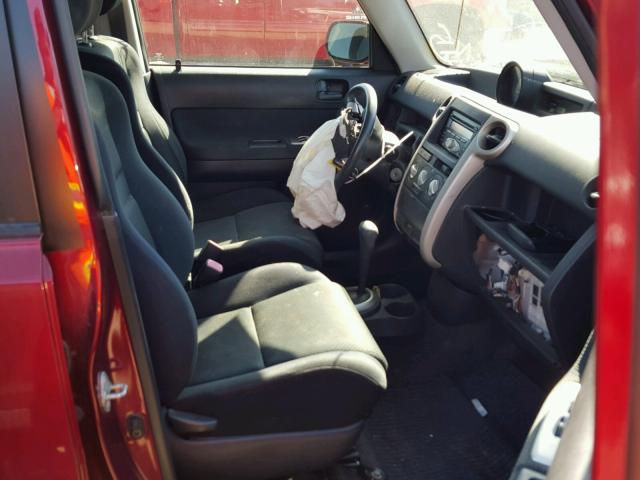 JTLKT324X64087042 - 2006 TOYOTA SCION XB 栗色 照片 5