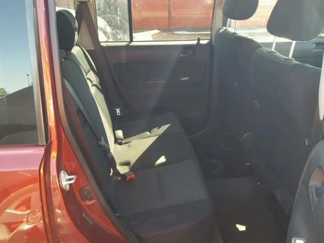 JTLKT324X64087042 - 2006 TOYOTA SCION XB 栗色 照片 6