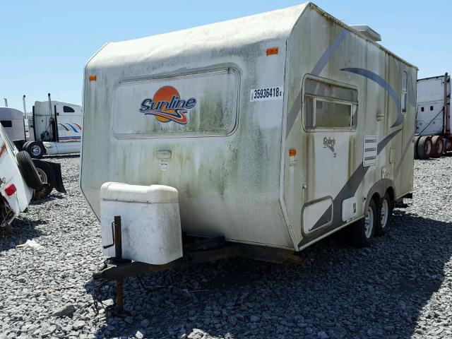 1LC2S2J216D205220 - 2006 SUNL CAMPER TRL WHITE photo 2