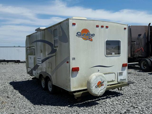 1LC2S2J216D205220 - 2006 SUNL CAMPER TRL WHITE photo 3