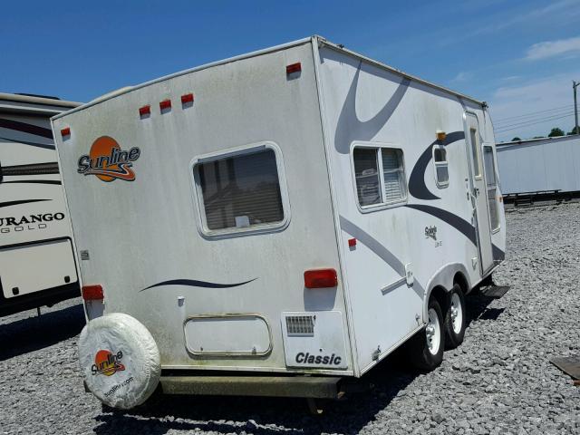 1LC2S2J216D205220 - 2006 SUNL CAMPER TRL WHITE photo 4