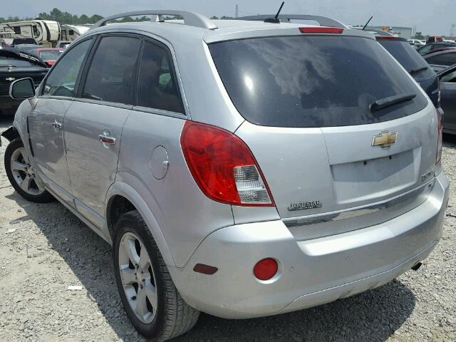 3GNAL4EK7ES632837 - 2014 CHEVROLET CAPTIVA LT SILVER photo 3