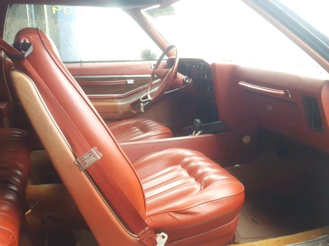 2K57Z6A190296 - 1976 PONTIAC GRAND PRIX GRAY photo 5