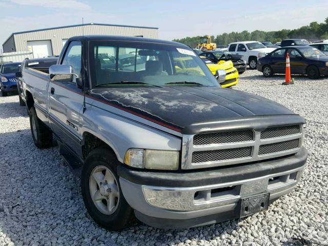 1B7HC16Z0VS310702 - 1997 DODGE RAM 1500 BLACK photo 1