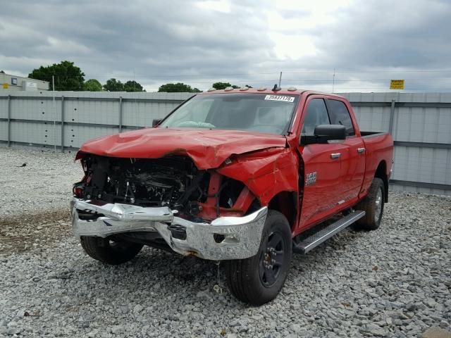3C6UR5DJ9EG224708 - 2014 RAM 2500 SLT RED photo 2