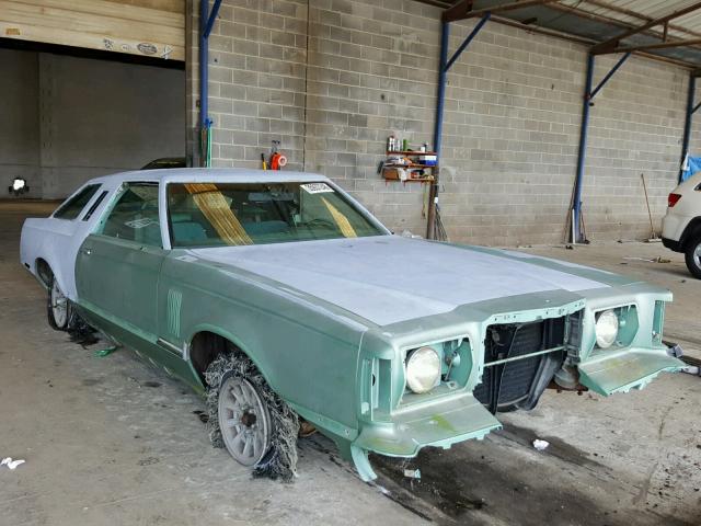 8G87H321910 - 1978 FORD THUNDERBIR GREEN photo 1