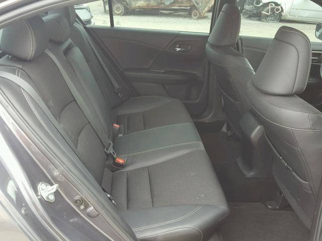 1HGCR2F52HA122657 - 2017 HONDA ACCORD SPO ნაცრისფერი ფოტო 6