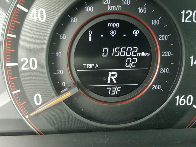 1HGCR2F52HA122657 - 2017 HONDA ACCORD SPO ნაცრისფერი ფოტო 8