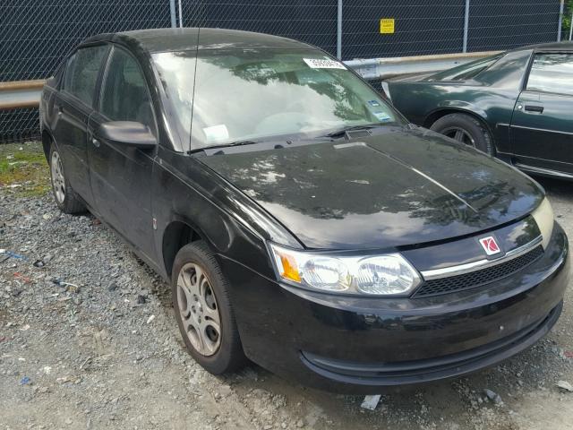 1G8AZ52F54Z102253 - 2004 SATURN ION LEVEL BLACK photo 1