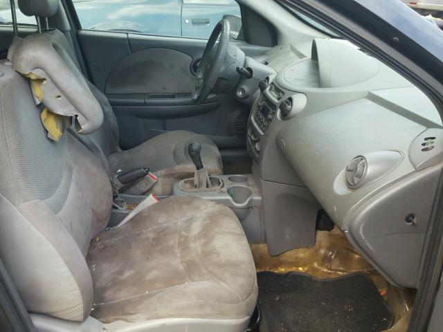 1G8AZ52F54Z102253 - 2004 SATURN ION LEVEL BLACK photo 5