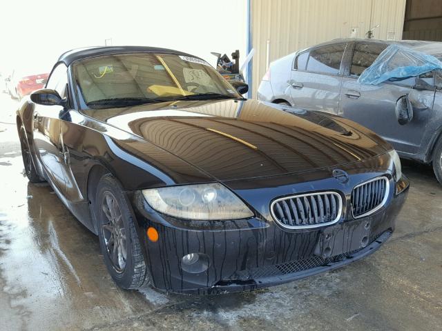 4USBT33585LS53723 - 2005 BMW Z4 2.5 BLACK photo 1