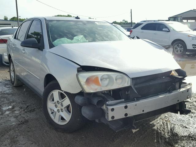 1G1ZT54825F126143 - 2005 CHEVROLET MALIBU LS SILVER photo 1