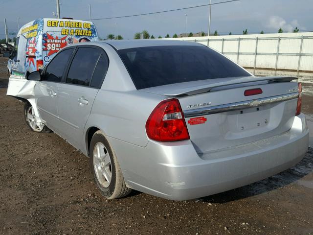 1G1ZT54825F126143 - 2005 CHEVROLET MALIBU LS SILVER photo 3