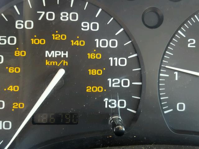 1G8ZK8273XZ353990 - 1999 SATURN SW2 GREEN photo 8