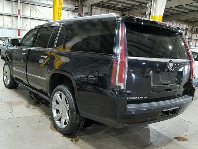 1GYS4JKJ9FR189903 - 2015 CADILLAC ESCALADE E BLACK photo 3