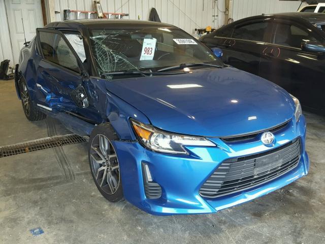 JTKJF5C79E3072855 - 2014 TOYOTA SCION TC 蓝色 照片 1