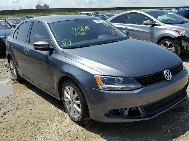 3VWBP7AJ9CM015079 - 2012 VOLKSWAGEN JETTA SE GRAY photo 1