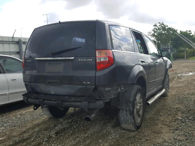 4S2CE58XX24611831 - 2002 ISUZU AXIOM XS ნაცრისფერი ფოტო 4