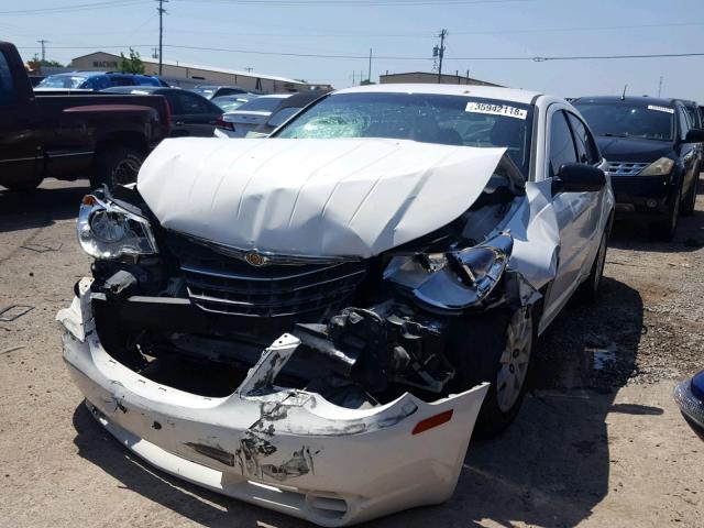 1C3LC46R37N669236 - 2007 CHRYSLER SEBRING WHITE photo 2