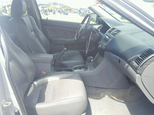 1HGCM56896A176853 - 2006 HONDA ACCORD EX SILVER photo 5