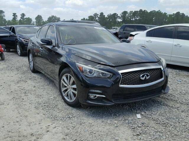 JN1BV7AP8EM672115 - 2014 INFINITI Q50 BASE BLACK photo 1