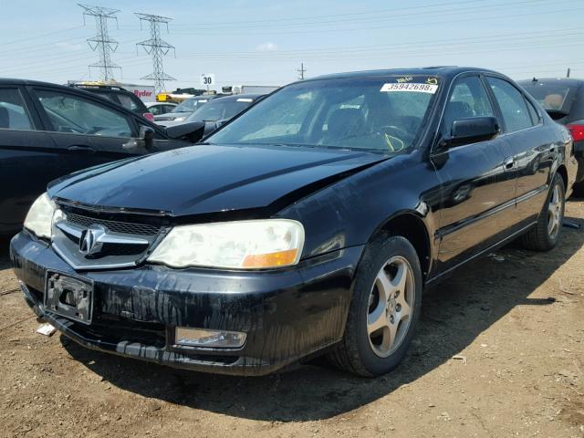 19UUA56632A055547 - 2002 ACURA 3.2TL BLACK photo 2