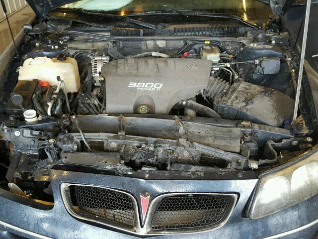 1G2HX54K2Y4254485 - 2000 PONTIAC BONNEVILLE BLUE photo 7