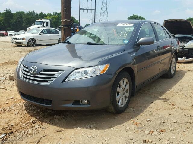 4T1BB46K18U034421 - 2008 TOYOTA CAMRY HYBR GRAY photo 2