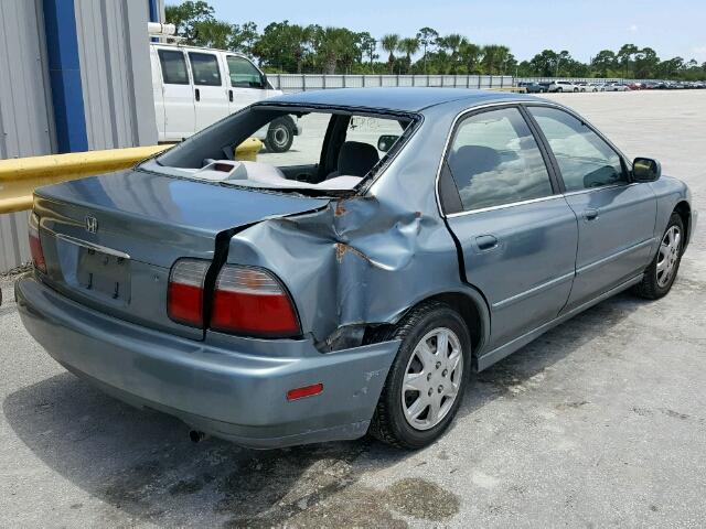 1HGCD5636TA215270 - 1996 HONDA ACCORD LX TEAL photo 4