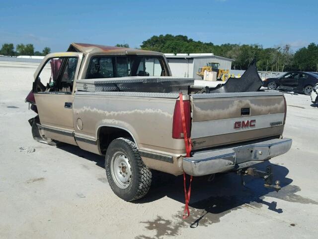 1GTDK14K6LZ500189 - 1990 GMC SIERRA K15 TWO TONE photo 3