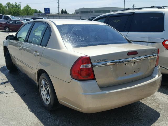 1G1ZS58F07F226160 - 2007 CHEVROLET MALIBU LS Bej foto 3