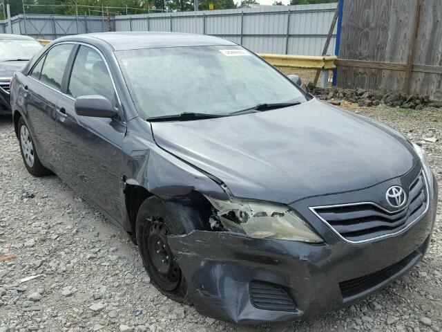 4T1BF3EK0AU039096 - 2010 TOYOTA CAMRY GRAY photo 1