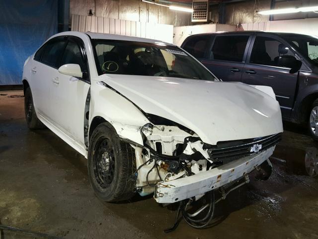 2G1WD5EM9A1231503 - 2010 CHEVROLET IMPALA POL WHITE photo 1