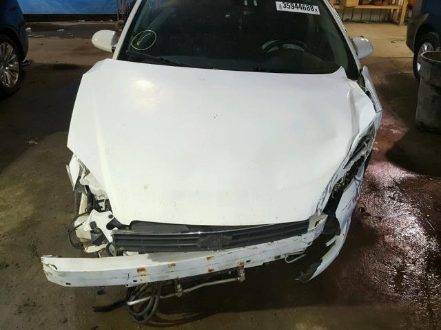 2G1WD5EM9A1231503 - 2010 CHEVROLET IMPALA POL WHITE photo 7