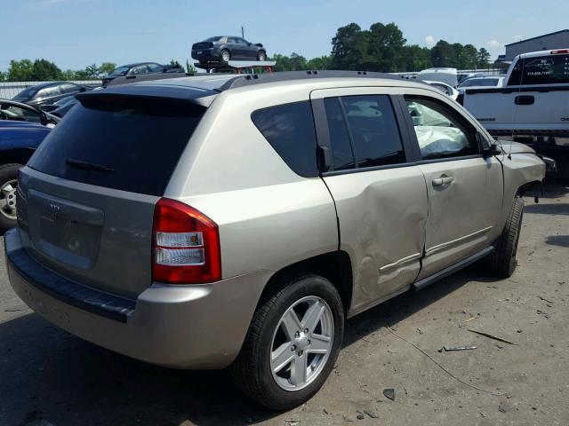 1J4NF4FB8AD557473 - 2010 JEEP COMPASS SP GOLD photo 4