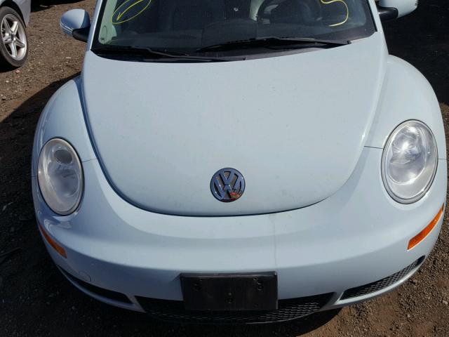 3VWRG31Y06M322195 - 2006 VOLKSWAGEN NEW BEETLE 蓝色 照片 9