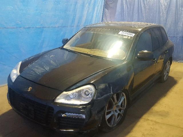 WP1AD29P88LA71248 - 2008 PORSCHE CAYENNE GT BLACK photo 2