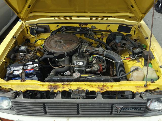 RN32008942 - 1979 TOYOTA PICK UP YELLOW photo 7