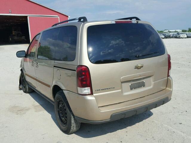 1GNDU23L85D221148 - 2005 CHEVROLET UPLANDER L 金色 照片 3
