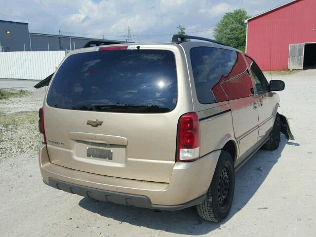 1GNDU23L85D221148 - 2005 CHEVROLET UPLANDER L 金色 照片 4