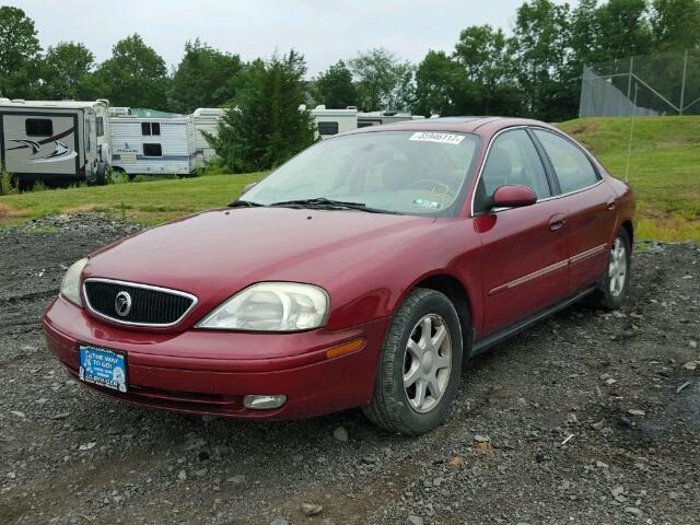 1MEHM55S03A623047 - 2003 MERCURY SABLE LS P RED photo 2